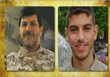 شهید «علیرضا اللقیس» فرزند شهید « حسان اللقیس»