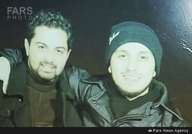 شهید کاظم در کنار جهاد مغنیه(جواد)