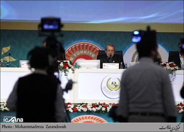حضور لاریجانی در دهمین اجلاس اتحادیه مجالس کشورهای اسلامی