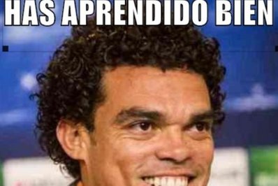 خیلی خوب از من یاد گرفته (په په خود استاد خشونت و ضرب وشتم بازیکن مقابل است )