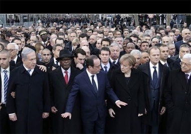 تصویری که کاربران تویتر در اعتراض به سکوت رهبران غربی در قبال جنایت «چپل هیل» آن را منتشر کردهاند