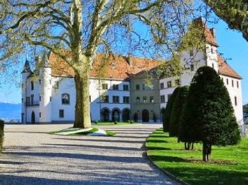 سوئیس: قلعه ای در مجاورت دریاچه ژنو و کوه های مونت بلانک با ۱۴۸ هکتار وسعت و ۱۳۱.۵ میلیون دلار قیمت