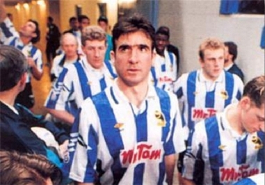 حضور اریک کانتونا در تیم شفیلد ونزدی در سال 1992