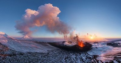 آتشفشان کامچاتکای روسیه