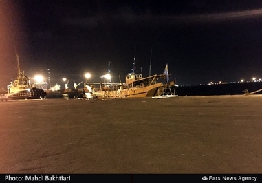 یکی از لنجهایی که آوارگان یمنی را به جیبوتی منتقل کرده بود