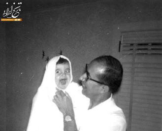 چمران و فرزندش