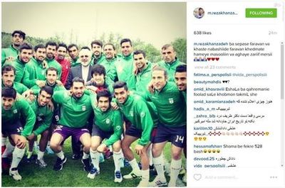  محمدرضا خانزاده، فوتبالیست 