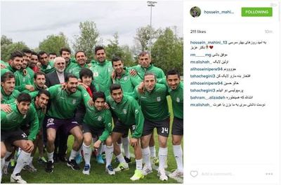  حسین ماهینی، فوتبالیست 