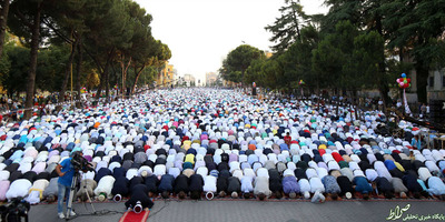  نماز عید فطر در آلبانی