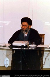 با دولتمردان | در یکی از جلسات هیأت دولت به ریاست حضرت آیت‌الله خامنه‌ای