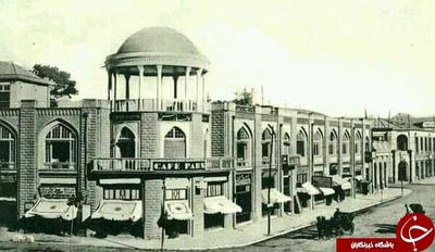 کافه پارس در ابتدای خیابان لاله زار نو در دهه 20