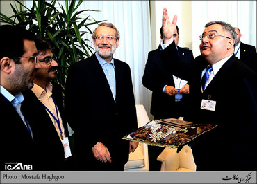 دیدار با رئیس مجلس گرجستان