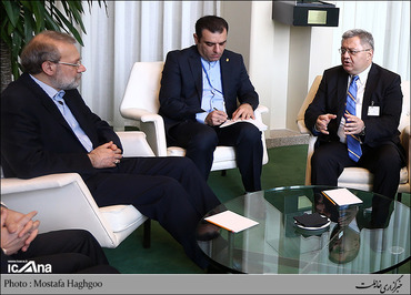 دیدار با رئیس مجلس گرجستان