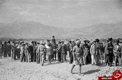 کمپ آواگان لهستانی در نزدیکی تهران