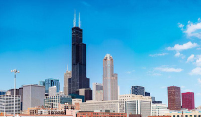 برج ویلیس (Willis)، شیکاگو، ۴۴۲ متر