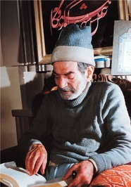  چهره استاد سید محمدحسین شهریار در کهنسالی/عکس از استاد علی صادق نخجوانی