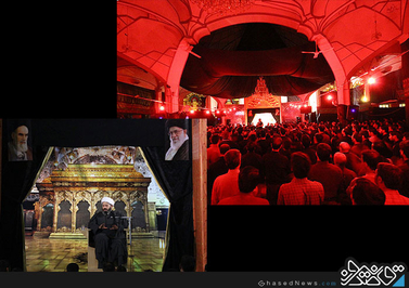 هیئت الشهدا دانشگاه علم و صنعت با سخنرانی حجت الاسلام قاسمیان