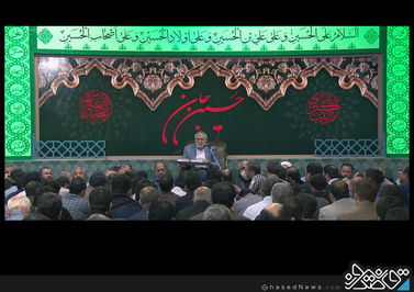 حسینیه صنف لباس فروشان با مداحی حاج منصور ارضی