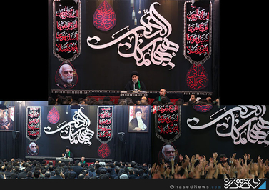 هیئت رزمندگان غرب تهران - با سخنرانی سیدحسن مومنی و مداحی سعید احدیان