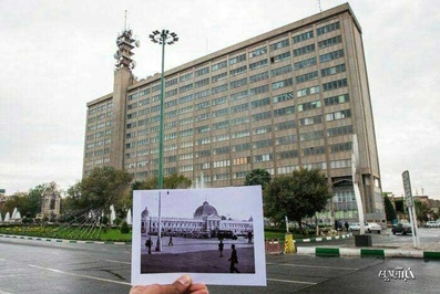 ساختمان مخابرات در میدان امام خمینی