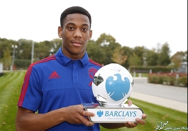 8- آنتونی مارسیال - منچستریونایتد = فرانسه