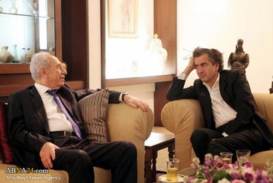 ملاقات هنری با شیمون پرز