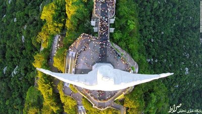  مجسمه حضرت مسیح در برزیل روزانه بازدید کننده‌های زیادی را به خودش می‌بیند