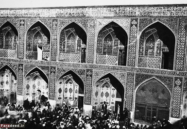 نمایی از حرم امام رضا. عکاس: آنتوان سوریوگین