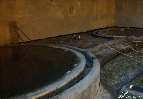 حوضچههای آب سرد و گرم مجموعه