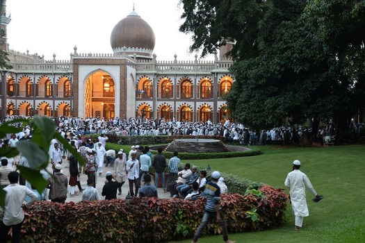 جشن میلاد رسول اکرم(ص) در شهر بانگلور هند 