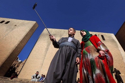 در حاشیه جشن میلاد رسول اکرم(ص) در شهر اربیل عراق 