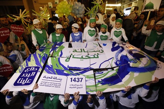 جشن میلاد رسول اکرم(ص) در پایتخت لبنان 