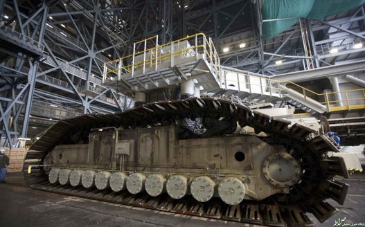 تانک فضایی: این تانک فضایی در واقع برای جابجایی سیستم  پروازی جدید ناسا (System Launch Space) موسوم به 