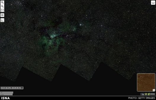 تصویر 12 - بزرگترین تصویر از کهکشان راه شیری