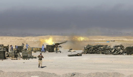 پیشروی نیروهای عراقی در مقابل داعش و پس گرفتن شهر الرمادی.