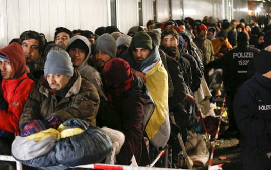 حرکت گسترده تر مهاجران از خاورمیانه به اروپا