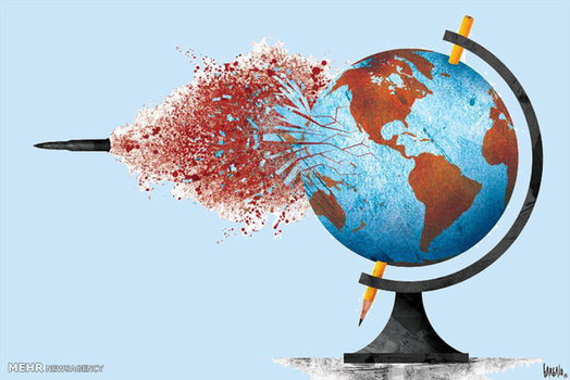 دنیای پر از جنگ