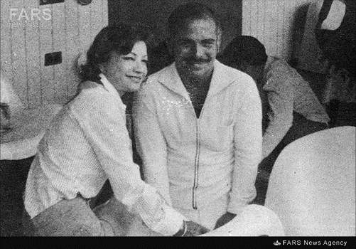 16-اشرف پهلوی در کنار ملک حسین در یکی از سفرهایش به ایران