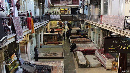 کسادی و رکود در بازار فرش تهران.