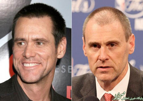 جیم کری و ریک کارلایل 