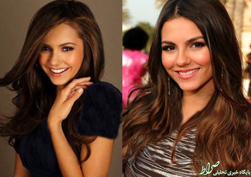 نینا دوبرِ و ویکتوریا جاستیس 