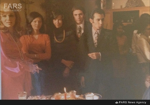 فریدون جوادى، احمد على مسعود انصارى، لیزا جوادى، انجلى مسعود انصارى، فرح