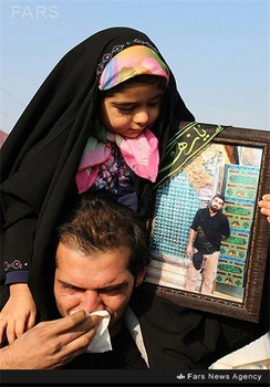 فرزند شهید سجاد عفتی