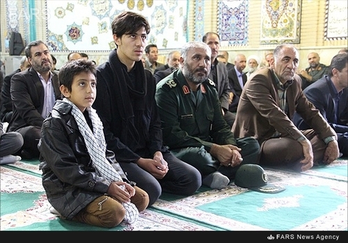 فرزندان شهید عزت سلیمانی