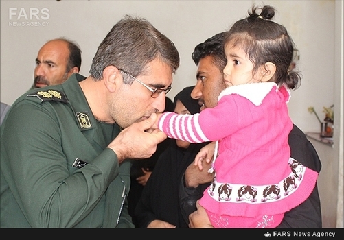 فرزند شهید مهرداد قاجاری