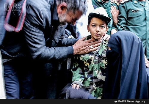 فرزند شهید مسلم خیزاب