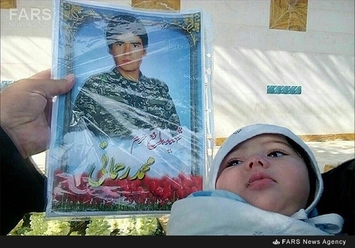 فرزند شهید محمد رحمانی