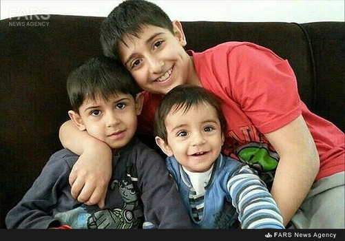 فرزندان شهید فیروز حمیدی