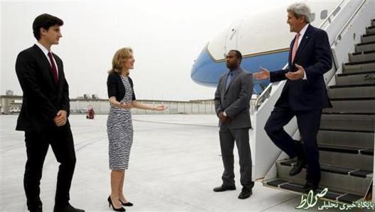 استقبال کارولین کندی، سفیر امریکا در ژاپن و دختر جان اف کندی، رئیس جمهور پیشین امریکا از جان کری