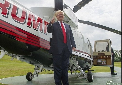  بالگرد شخصی ترامپ